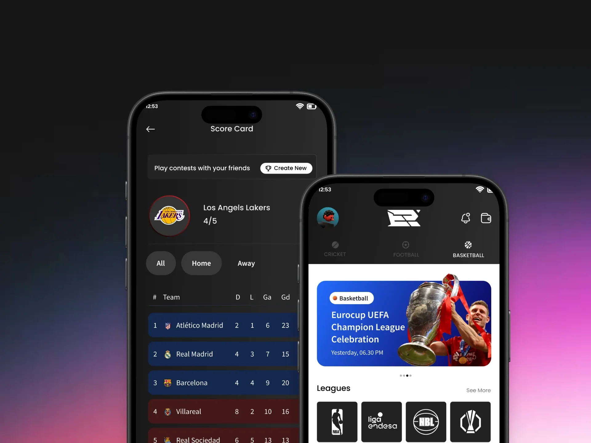 White Label Fantasy basketball app development
