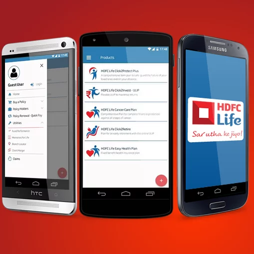 HDFC Life Mobile App for Android & iOS